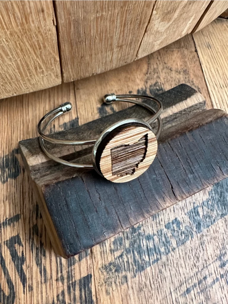 Ohio State Cuff Bracelet