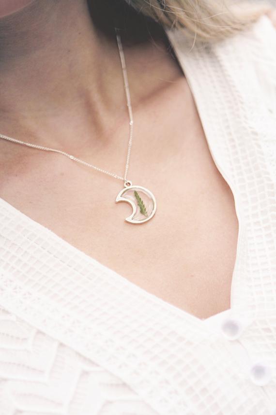 Moon Fern Necklace - Image 3